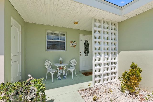 view of entrance to property