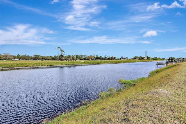 property view of water