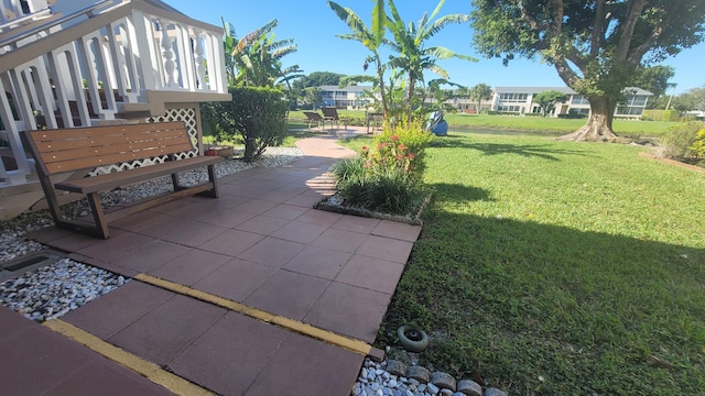 exterior space with a patio