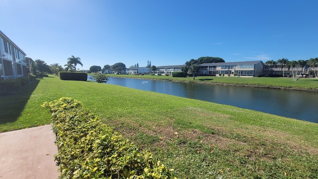 view of water feature