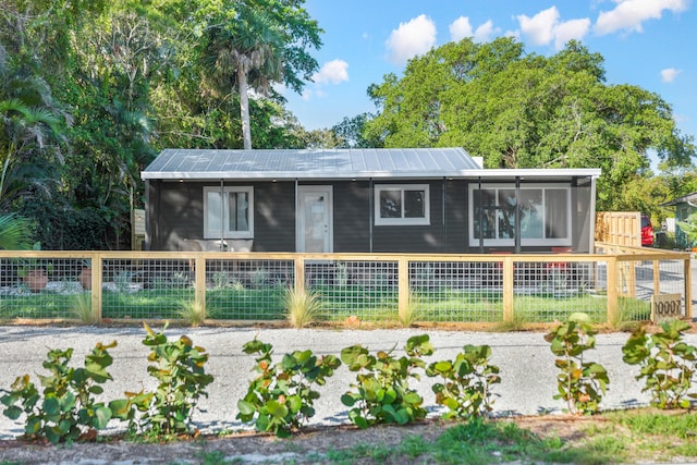 view of ranch-style home