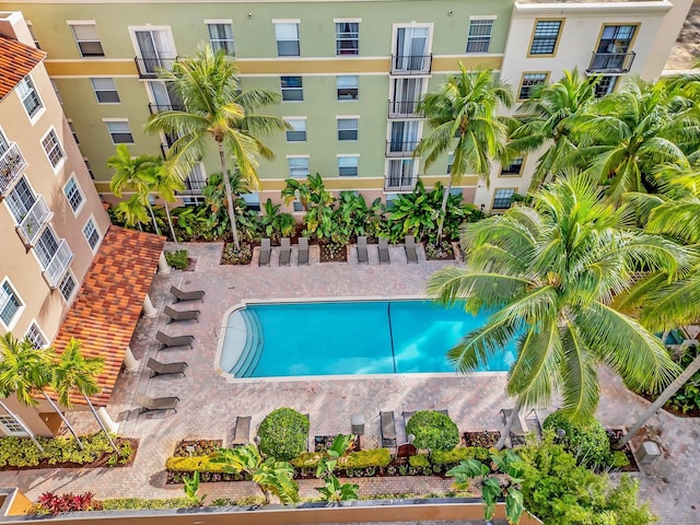 view of swimming pool