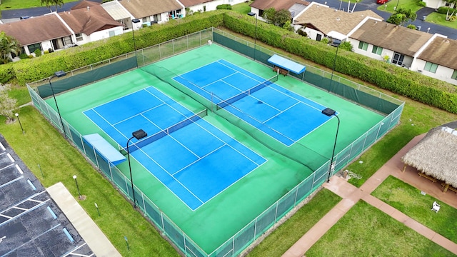 view of sport court