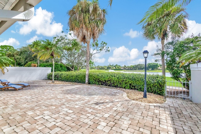 view of patio