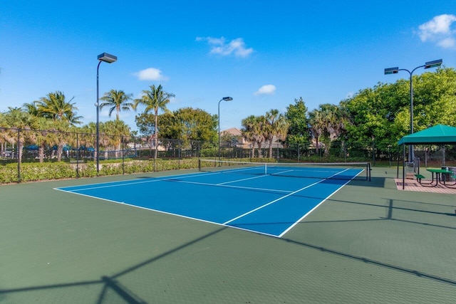 view of sport court with basketball court