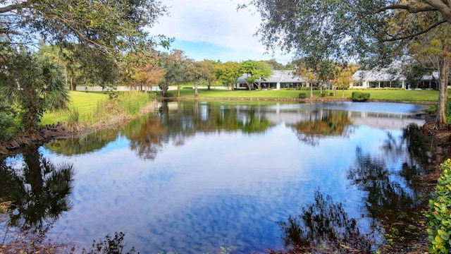 property view of water