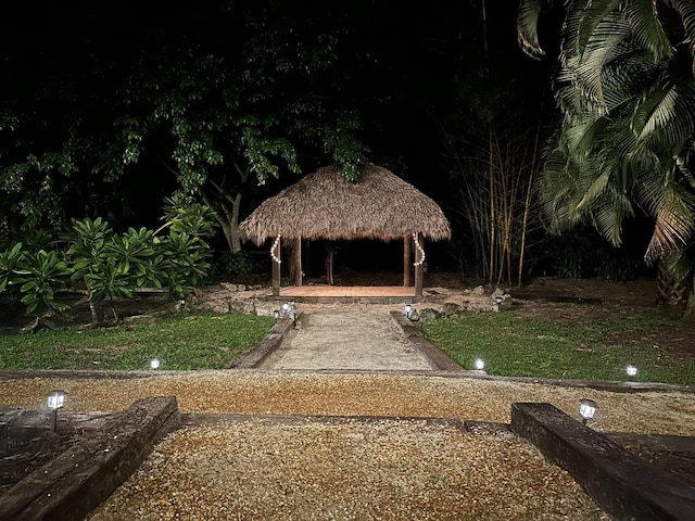 view of home's community featuring a gazebo