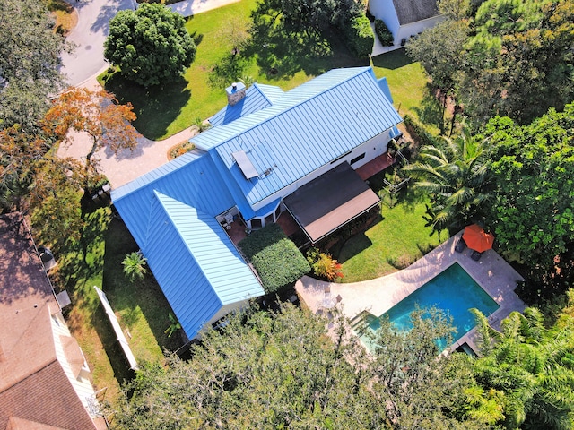 aerial view