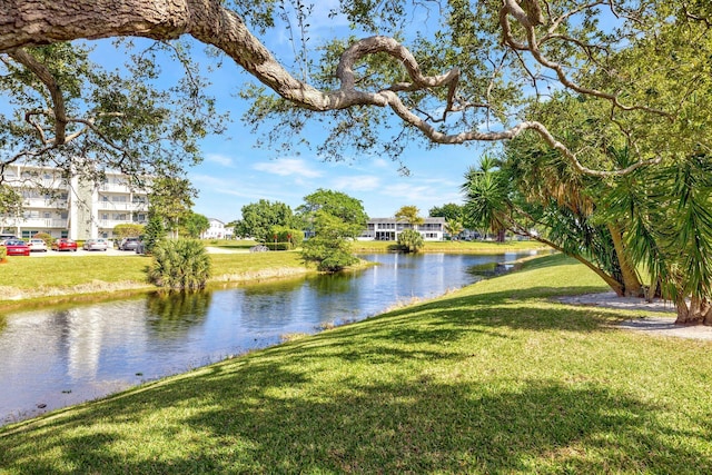 property view of water