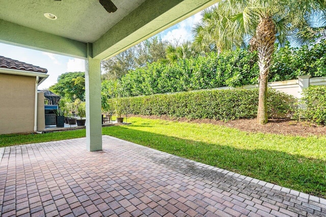 view of patio