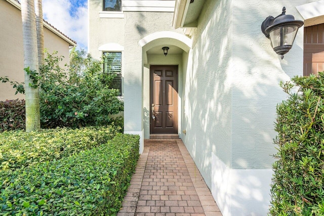 view of property entrance