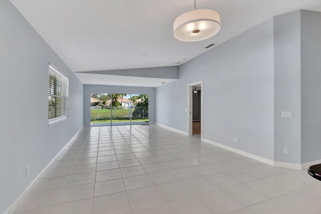 spare room featuring ceiling fan and light hardwood / wood-style floors