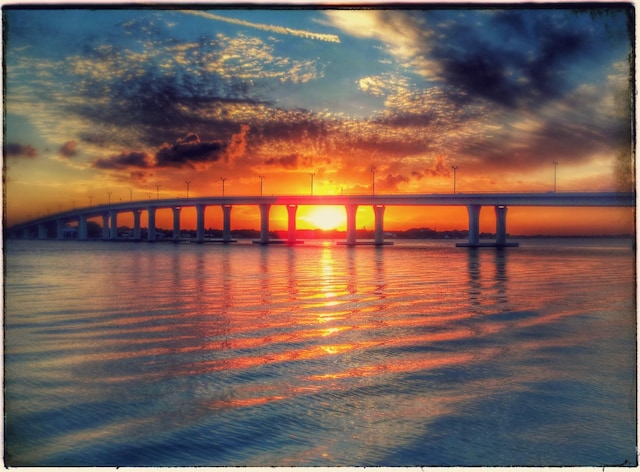 800 NW Fork Rd Unit 2-3, Stuart, FL 34994 - water view with a beach view