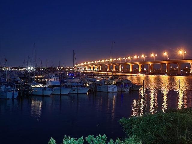 800 NW Fork Rd Unit 2-3, Stuart, FL 34994 - view of dock with a water view