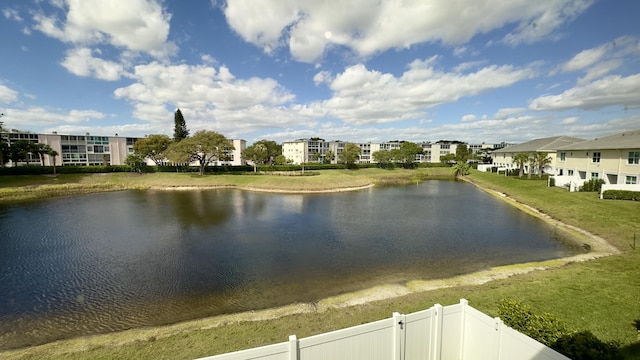 view of water feature