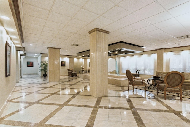 view of community lobby