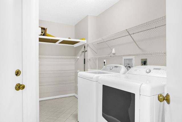 washroom featuring separate washer and dryer