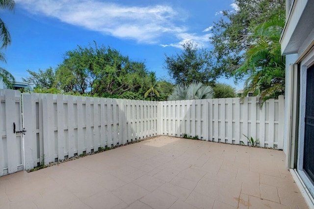 view of patio