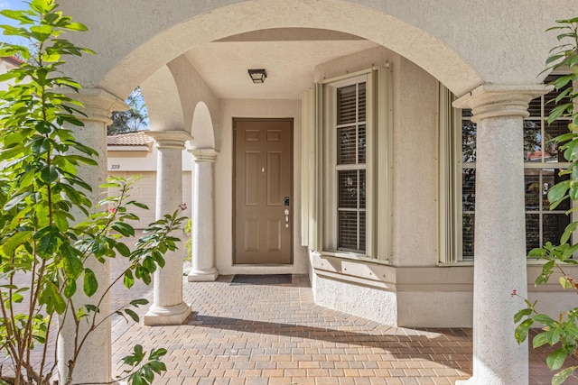 view of property entrance