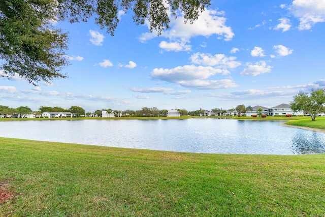 property view of water