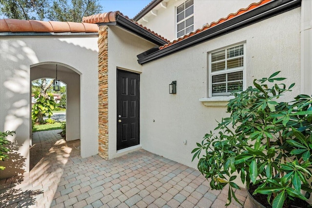 view of property entrance