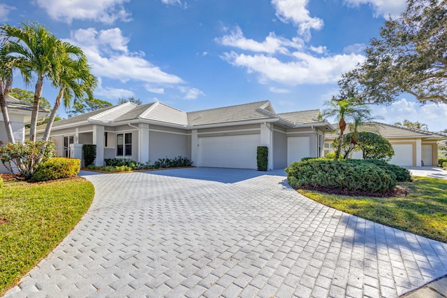 ranch-style house with a garage