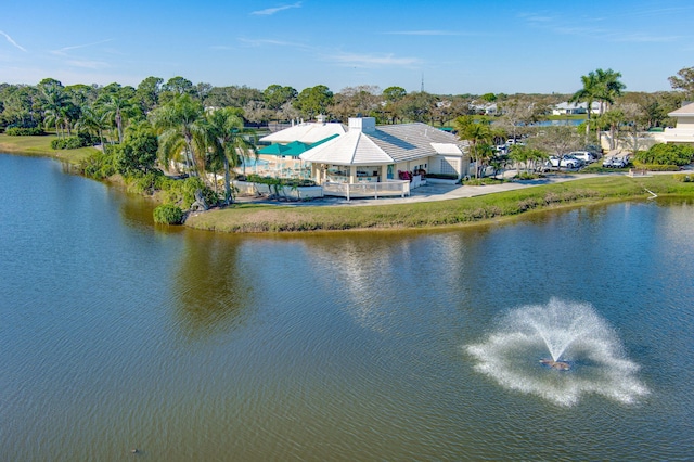 property view of water