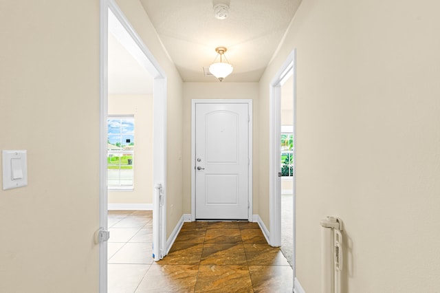 doorway to outside featuring a healthy amount of sunlight