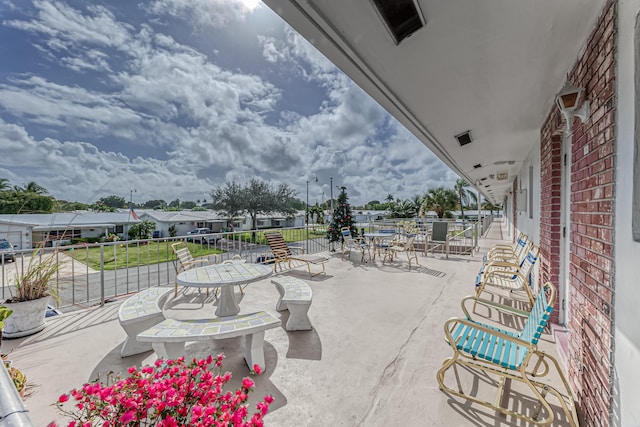 view of patio