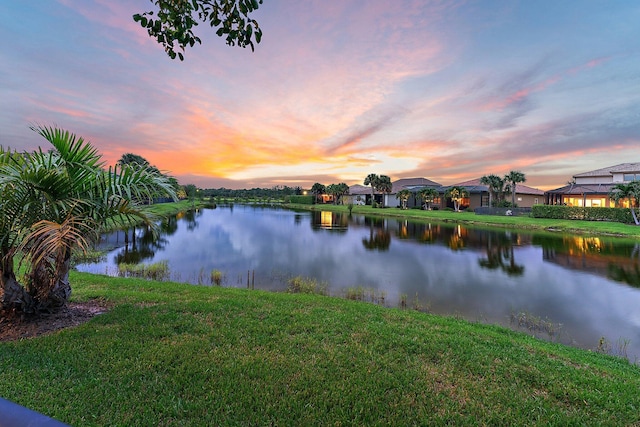 property view of water