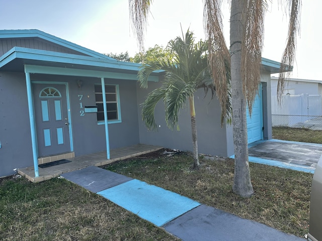 view of property entrance