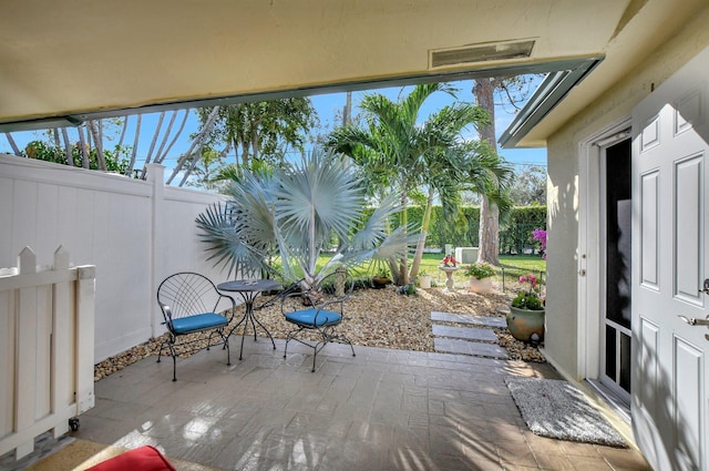 view of patio / terrace