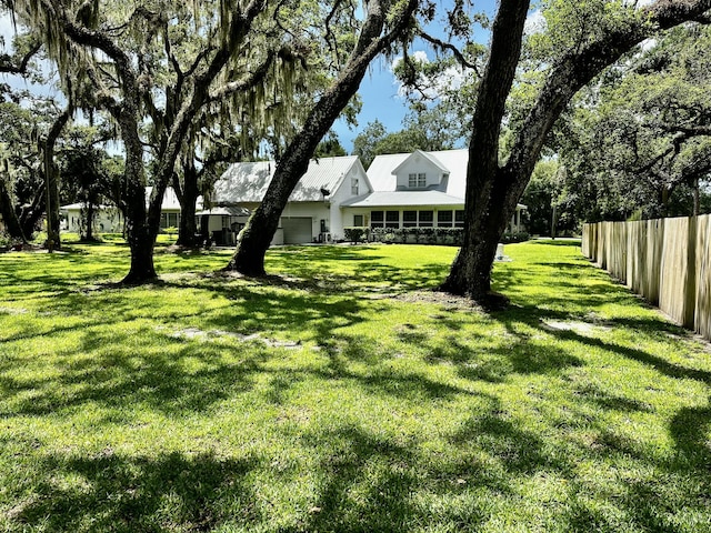 view of yard