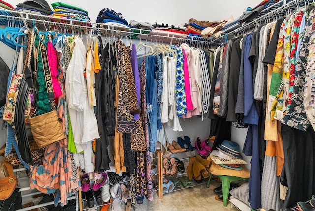 view of spacious closet