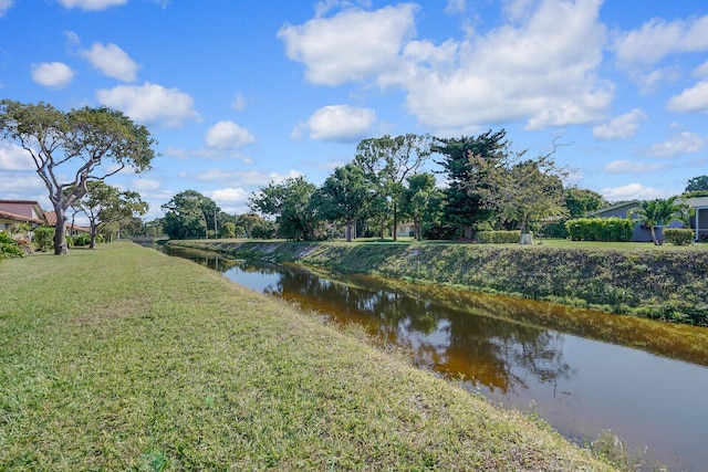 property view of water