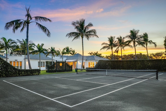 view of sport court