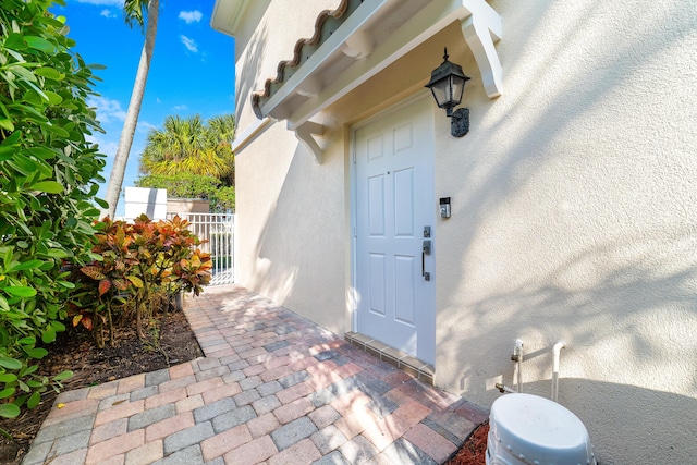 view of property entrance