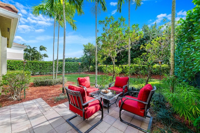 view of patio / terrace