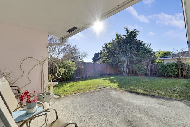 view of patio / terrace