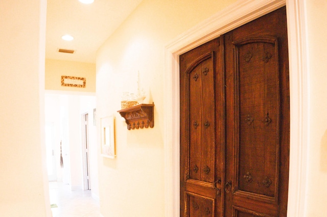 12858 153rd Ct N, Jupiter, FL 33478 - corridor featuring visible vents and recessed lighting