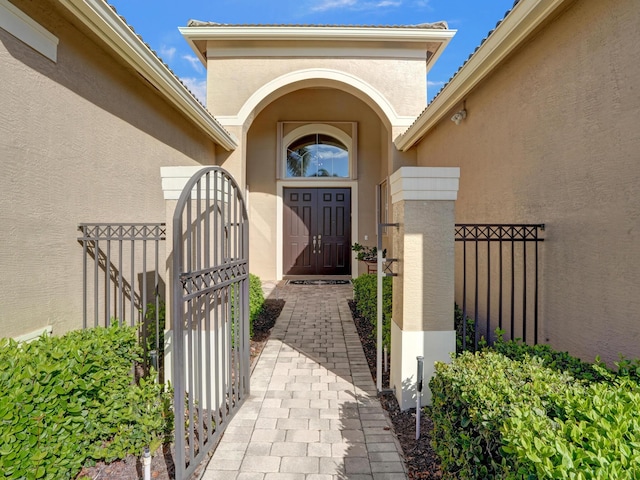 view of property entrance