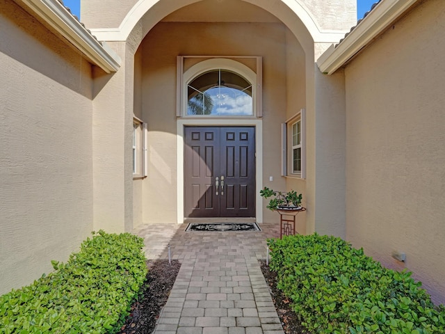 view of property entrance