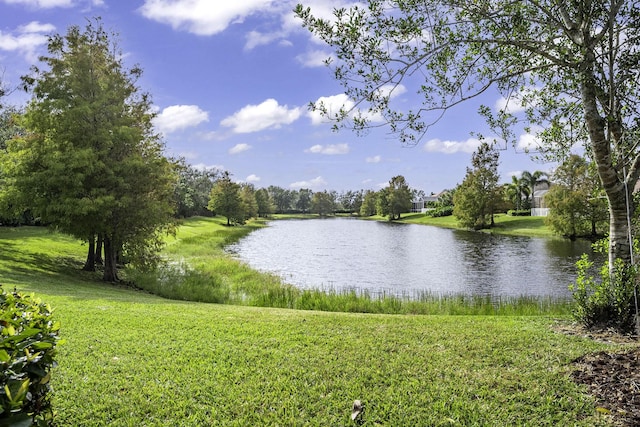 property view of water