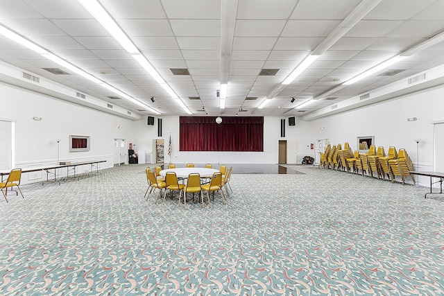 view of dining area