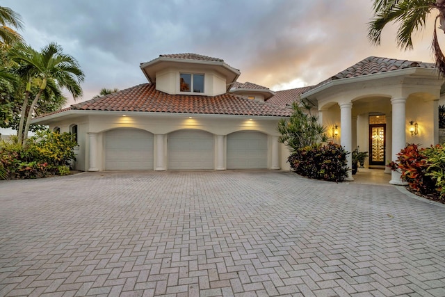 view of mediterranean / spanish home