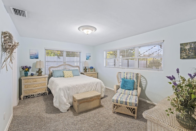 bedroom featuring carpet floors