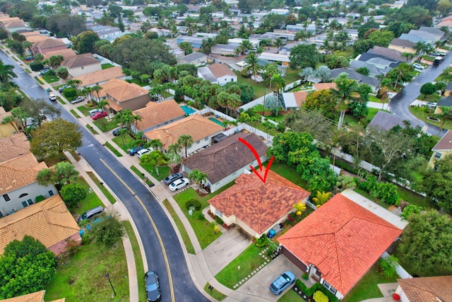 aerial view