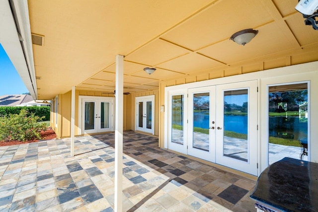 view of patio / terrace with french doors