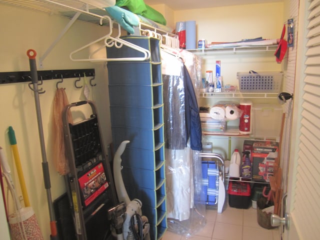 view of utility room