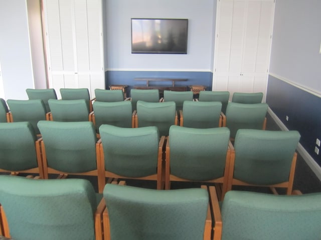 view of cinema room